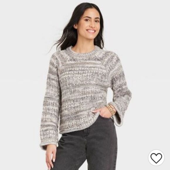 Women's Crewneck Pullover Sweater S - Picture 1 of 7